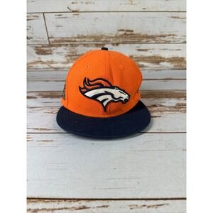 Denver Broncos New Era 59FIFTY Fitted Size 7 Super Bowl 50 Used